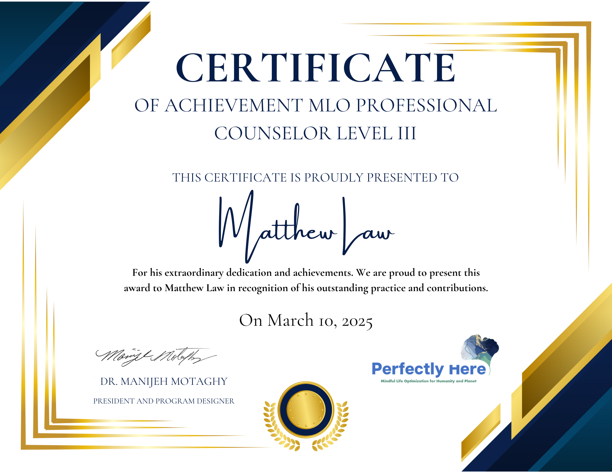 MLO Professional Counselor
